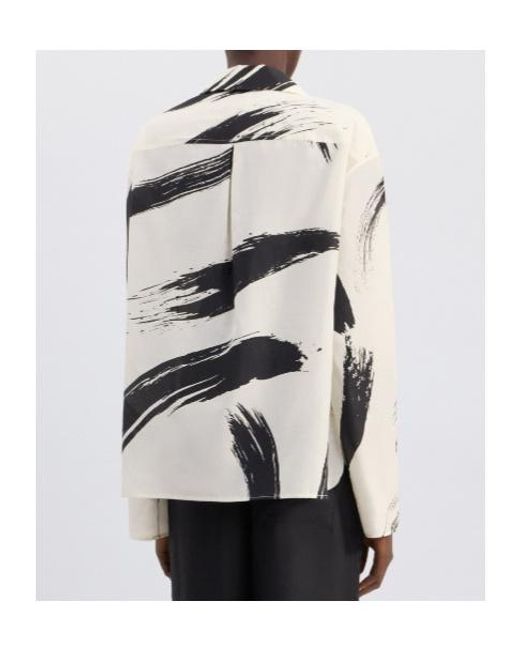 Loulou de Saison Natural Sana Cuban Collar Shirt