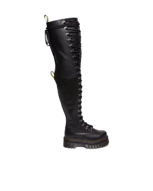 Dr. Martens Black Audrick 22I Xtrm Knee Boots for men
