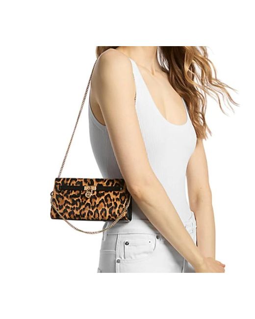 Michael Kors Metallic Zipper Shoulder Bag