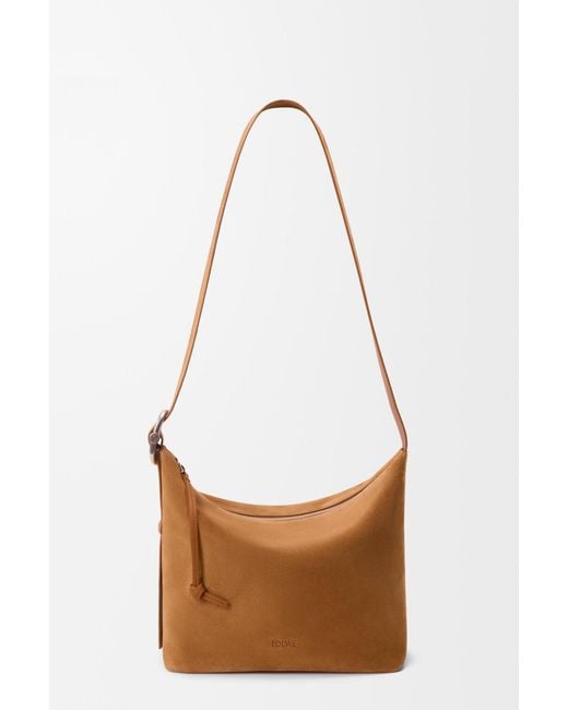 Loewe White Medium Loop Hobo for men