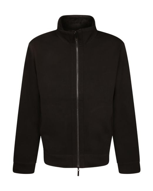 Emporio Armani Black Jersey Sweatshirt for men