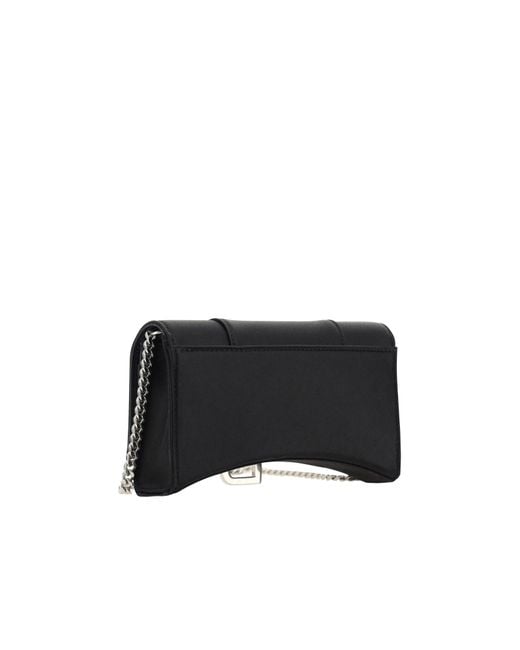 Balenciaga Black Hourglass Wallet