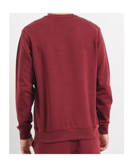 Boss Red Logo-Print Crew-Neck Sweater for men
