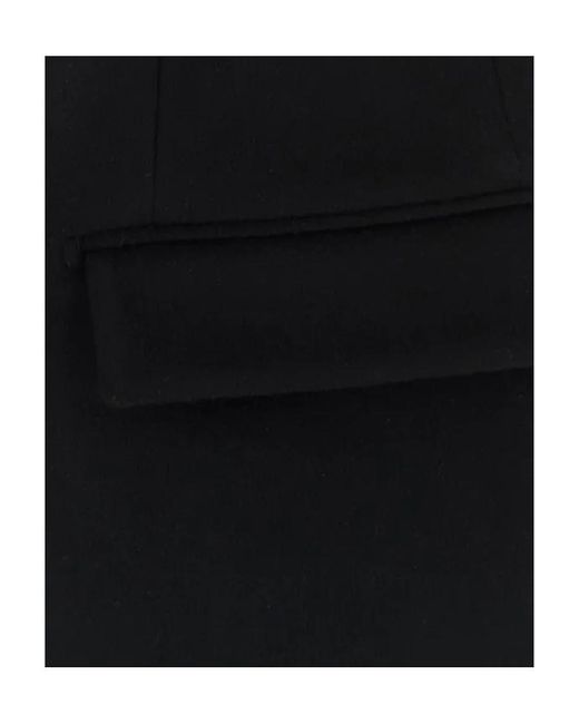 VTMNTS Black Sleeveless Wool Jacket for men