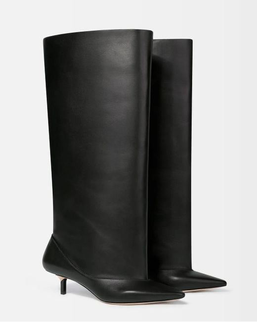 Jacquemus Black Tourni H Boots