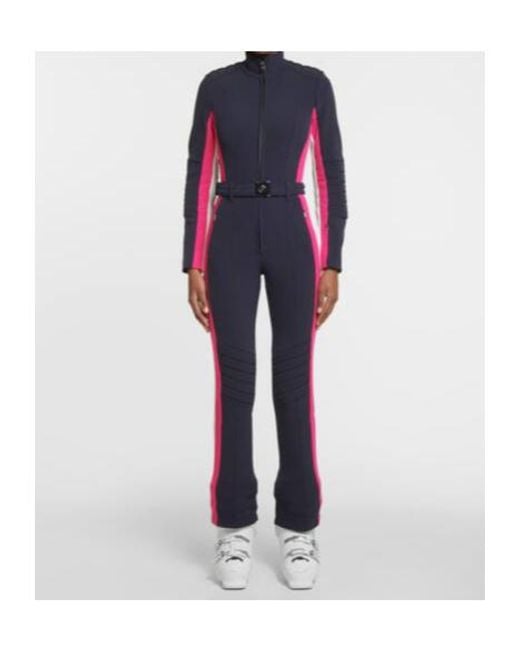 Bogner Blue Talisha Colorblocked Ski Suit