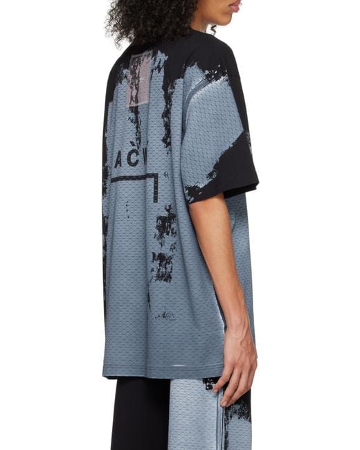A_COLD_WALL* Black Logo Short-Sleeved T-Shirt for men