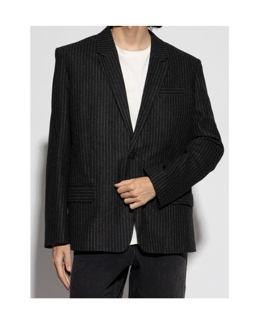 Isabel Marant Black Long Sleeve Blazer for men
