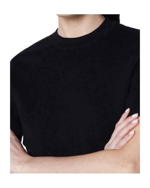 Entire studios Black Slim-Fit Knit T-Shirt