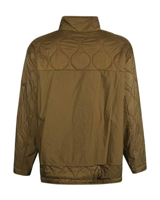 Tatras Green Quilted Stand-Collar Jacket for men