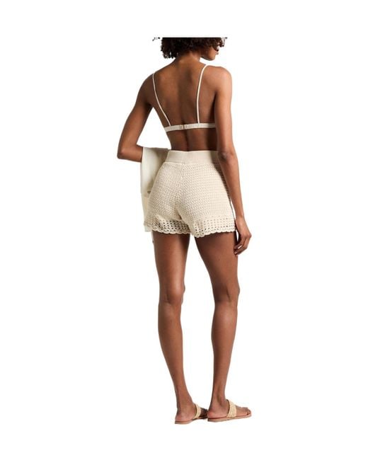 Rag & Bone Natural Knit Shorts