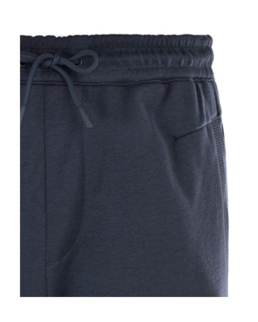 Boss Blue Logo Straight Shorts for men