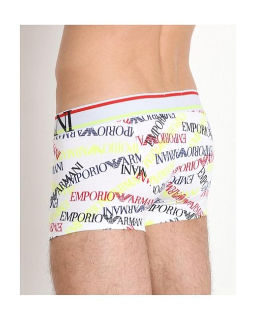 Emporio Armani Blue Logo Detail Underwear for men