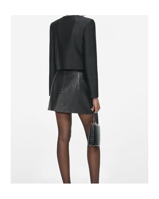 Self-Portrait Black Embellished Trim Jacket