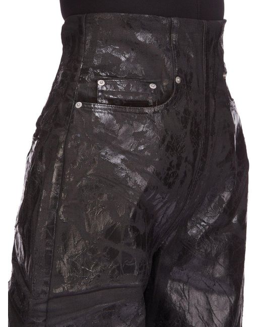 Rick Owens Black Dirt Cooper Trousers