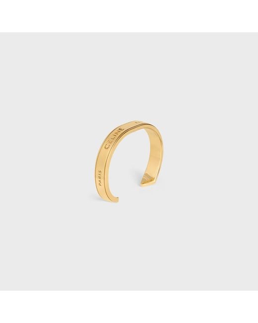 Céline Metallic Ribbon Small Cuff