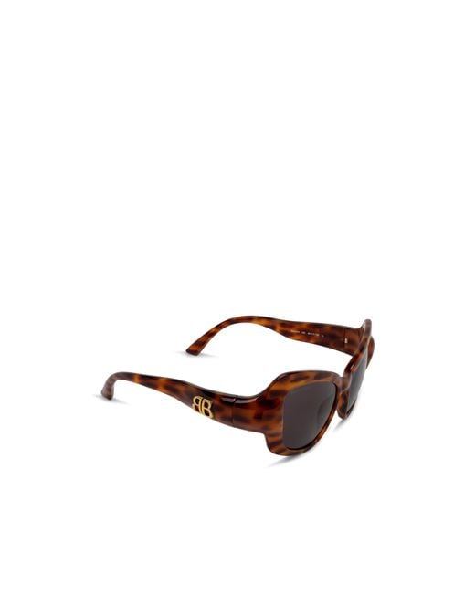 Balenciaga Brown Eyewear Cat Eye Frame Sunglasses