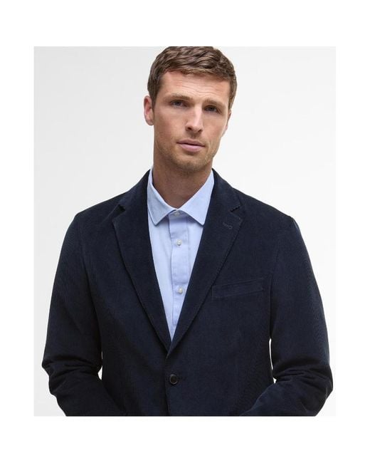 Barbour Blue Wallington Blazer for men