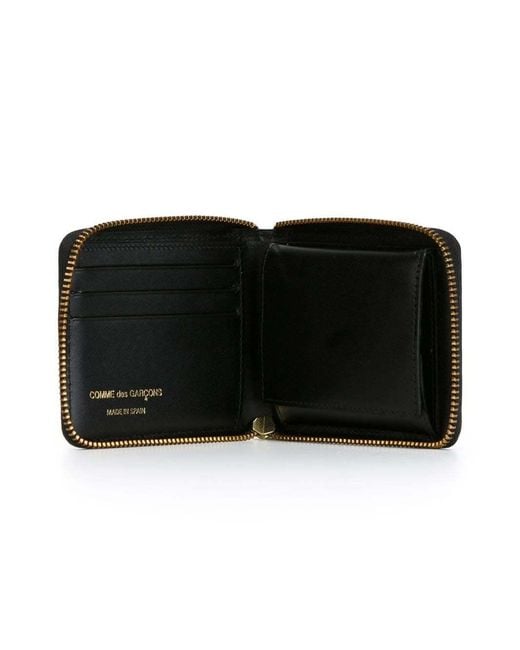 Comme des Garçons Black Comme Des Garçons Embossed Logotype Wallet for men