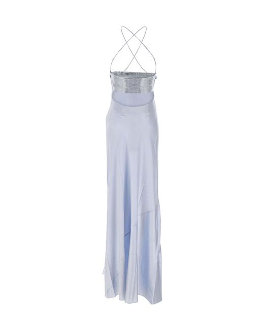 retroféte White Retrofete Emery Cowl-Neck Maxi Dress