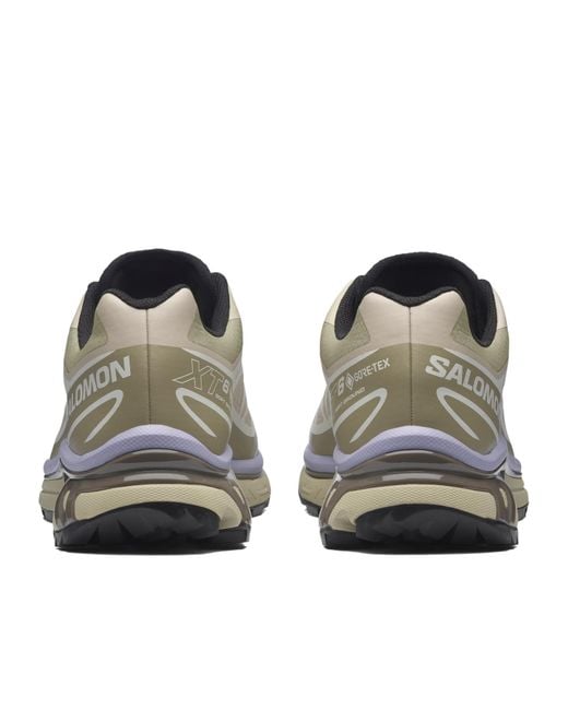 Salomon Lab Gray Salomon Xt-6 Gore-Tex Lace-Up Sneakers for men