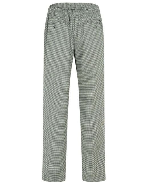 Dolce & Gabbana Gray Houndstooth Joggers for men