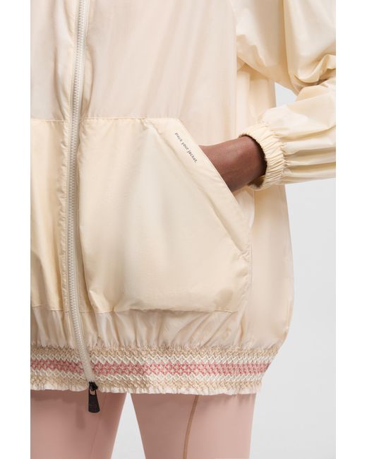 Moncler Natural Samedans Packable Hooded Jacket