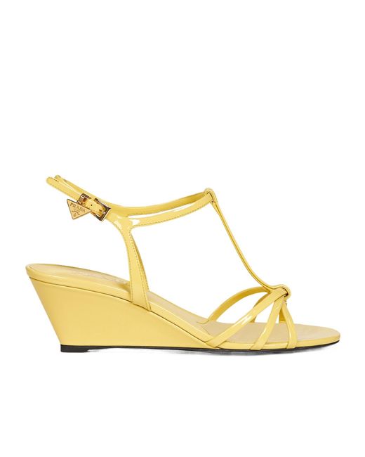 Prada Metallic Buckle-Fastened Sandals