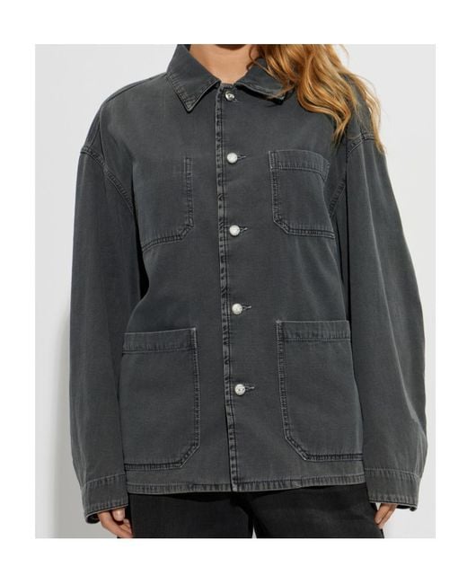 DIESEL Blue D-Stack-U Patch-Detail Jacket for men