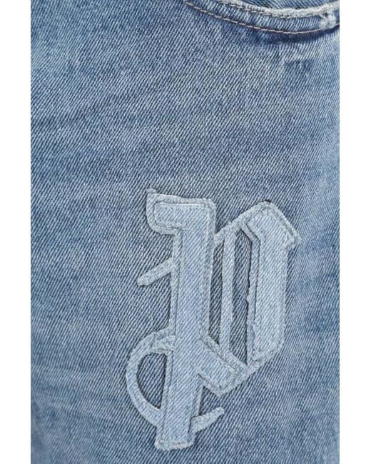 Palm Angels Blue Jeans for men