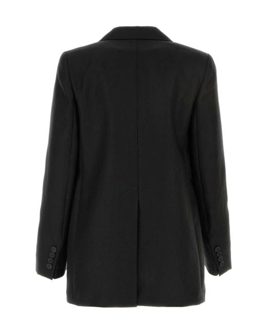 Max Mara Black Boemia Single-Breasted Blazer