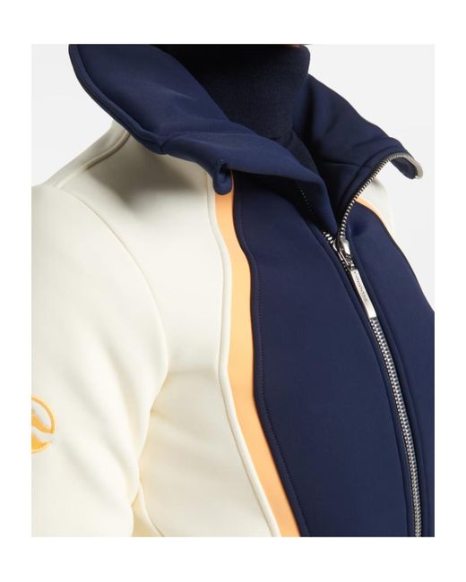 CORDOVA Blue Tirol Colorblock Ski Jumpsuit