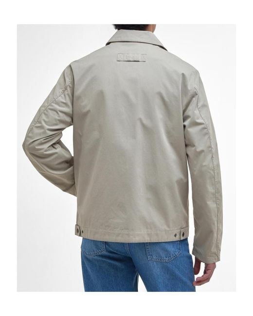 Barbour Gray B.Li Fernport Jacket for men
