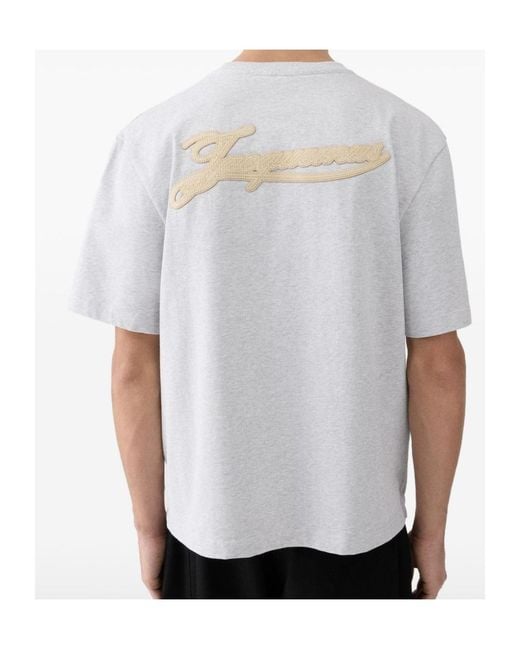 Jacquemus White The Torneo Short-Sleeve T-Shirt for men