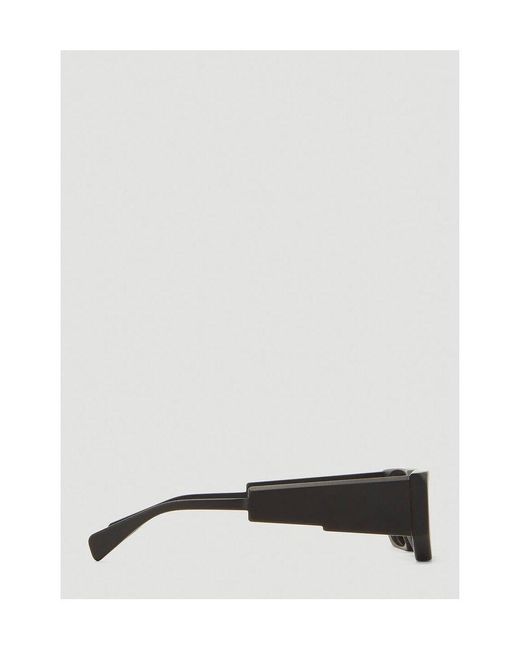 Kuboraum Gray Square-Frame Sunglasses