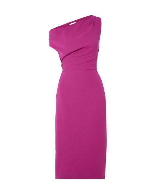16Arlington Purple A Mid-Length Dress