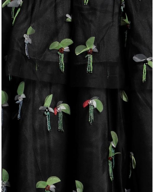 Ganni Black Mini Dress