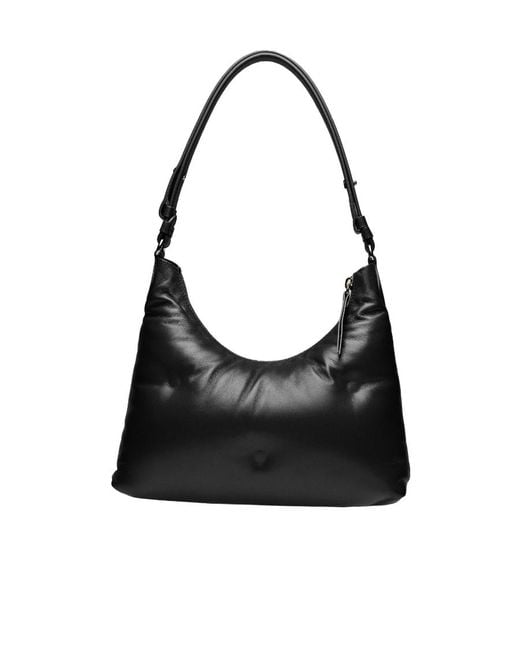 Maison Margiela Black Glam Slam Small Hobo Bag