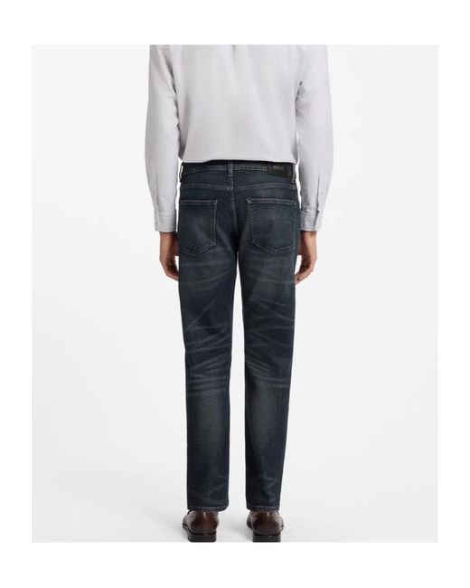 Boss Blue Regular-Fit Jeans for men
