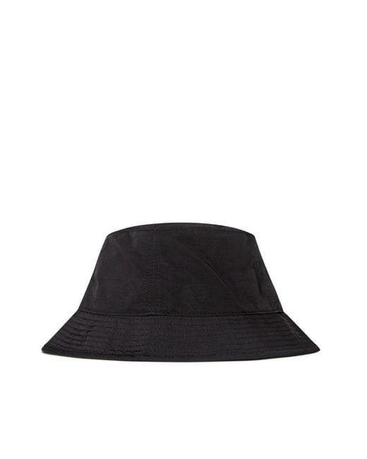 C P Company Black Logo Fisherman's Hat for men