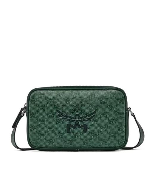 MCM Green Himmel Cross-Body Bag for men