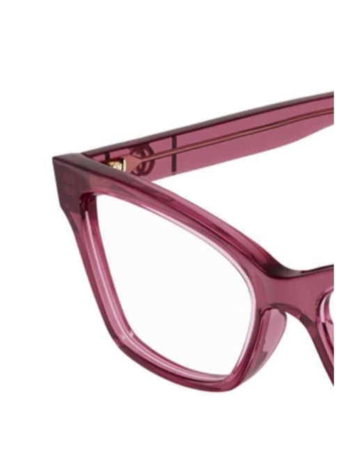 Gucci White Eyewear Rectangle Frame Glasses