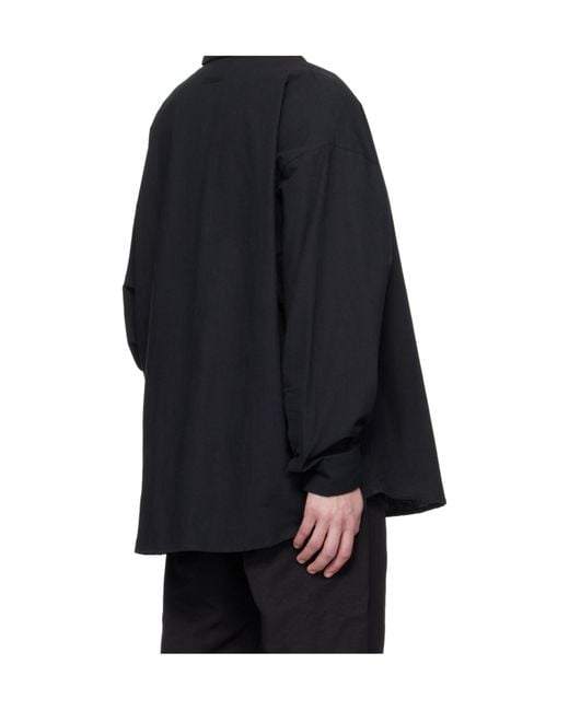 Fear Of God Blue Long Sleeve Shirt for men