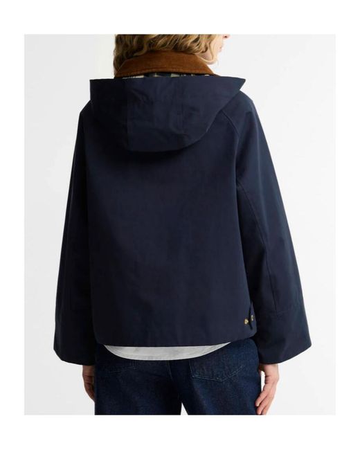 Barbour Blue Rain Jacket