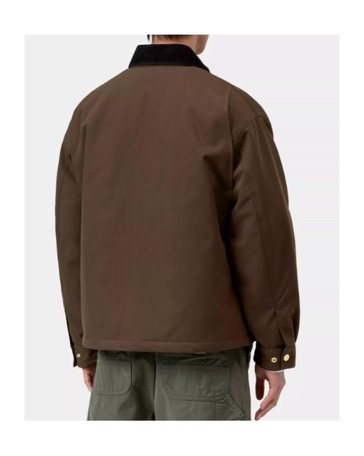 Carhartt Brown Quentin Jacket for men