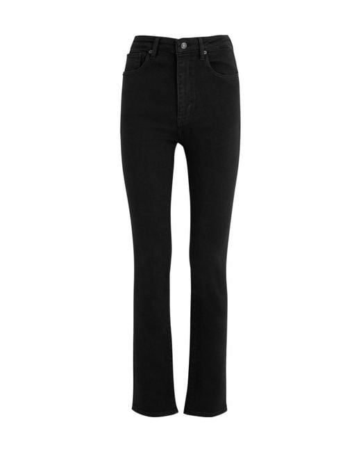 FRAME Black The Pencil Slim-Leg Jeans