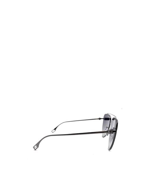 Fendi Blue Logo Sunglasses