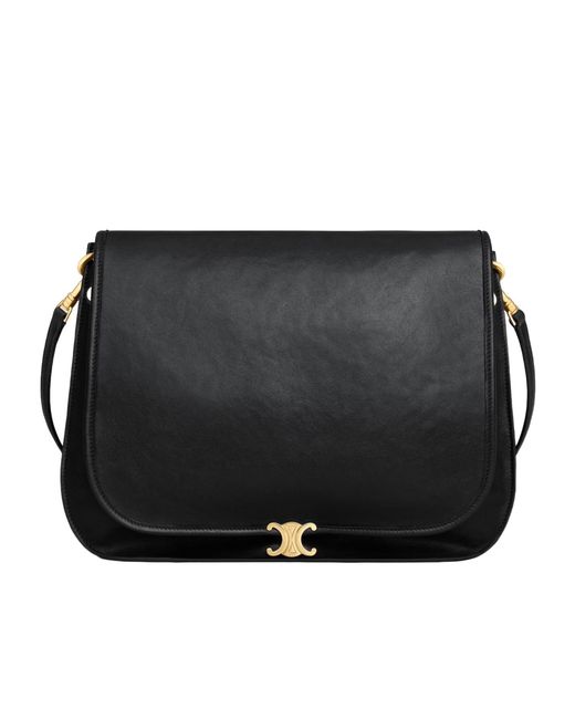 Céline Black Soft Triomphe Besace