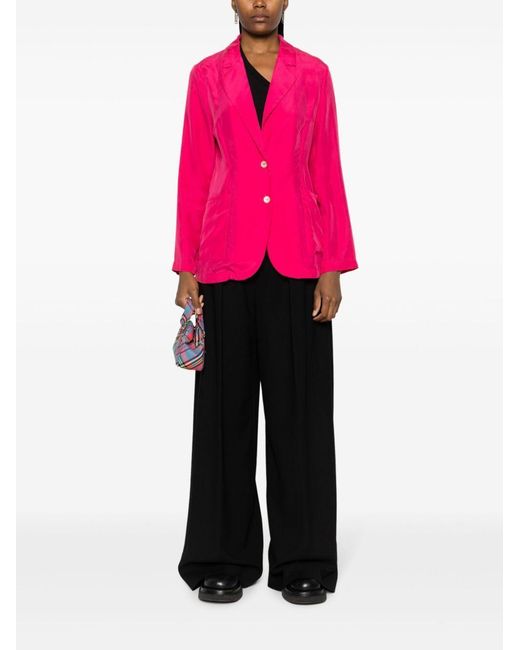 P.A.R.O.S.H. Pink Long Sleeved Suit Jacket