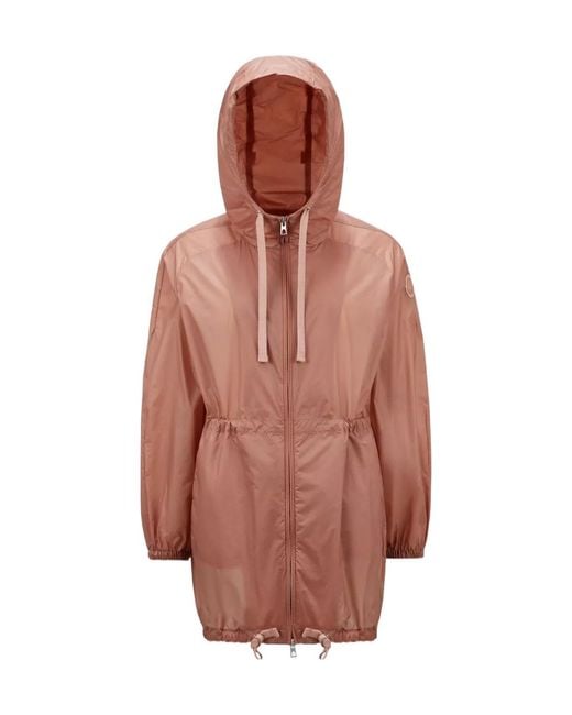 Moncler Brown Airelle Hooded Jacket